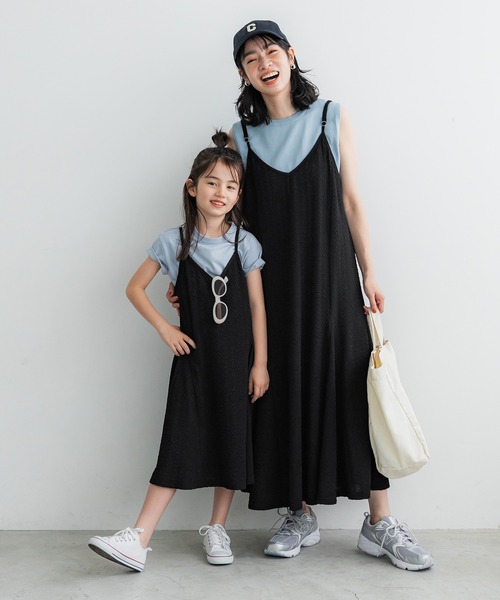 coca（coca）（コカ）の「ジャカードキャミワンピース（ワンピース・レディース・グレイッシュベージュ/グリーン/アイボリー/ブラック・M/L）」の15枚目の写真