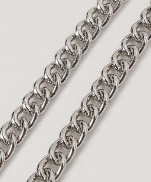 JEANASIS（ジーナシス）の「ミニウォレットチェーンBAG/970269（ショルダーバッグ・レディース・ブラック/シルバー・FREE）」の14枚目の写真