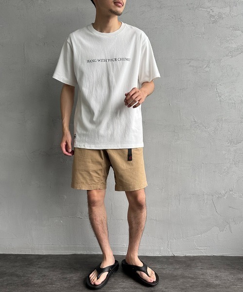 CHUMS（チャムス）の「【WEB限定】[CHUMS/チャムス] チャムスザイオンキャンピング バックプリントTシャツ（Tシャツ/カットソー・レディース・グレイッシュベージュ/ホワイト/チャコールグレー・M/L/XL）」の9枚目の写真