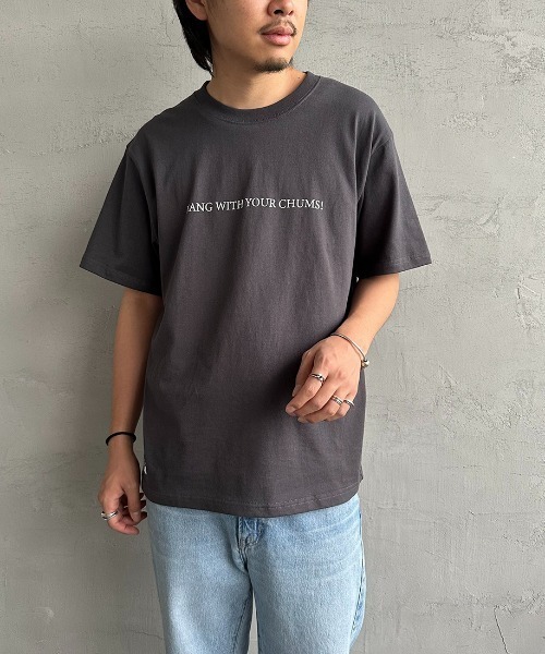 CHUMS（チャムス）の「【WEB限定】[CHUMS/チャムス] チャムスザイオンキャンピング バックプリントTシャツ（Tシャツ/カットソー・レディース・グレイッシュベージュ/ホワイト/チャコールグレー・M/L/XL）」の13枚目の写真