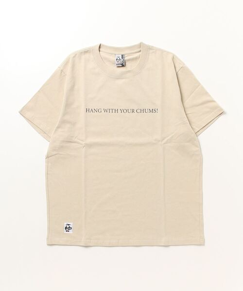 CHUMS（チャムス）の「【WEB限定】[CHUMS/チャムス] チャムスザイオンキャンピング バックプリントTシャツ（Tシャツ/カットソー・レディース・グレイッシュベージュ/ホワイト/チャコールグレー・M/L/XL）」の7枚目の写真