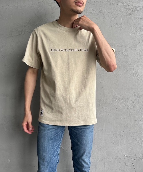 CHUMS（チャムス）の「【WEB限定】[CHUMS/チャムス] チャムスザイオンキャンピング バックプリントTシャツ（Tシャツ/カットソー・レディース・グレイッシュベージュ/ホワイト/チャコールグレー・M/L/XL）」の17枚目の写真