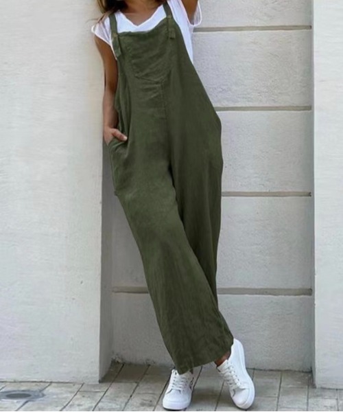 Burner（バーナー）の「【OKUOKU　0909】 オーバーオール oku-overall-671078975971-27 U（サロペット/オーバーオール・レディース・カーキ/グレー/ブラック・L/M/S）」の7枚目の写真