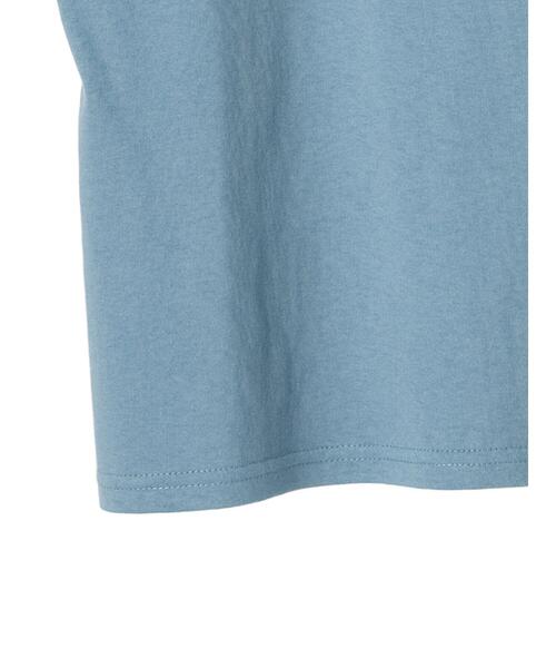 RAY CASSIN FAVORI（レイカズンフェバリ）の「・RAY　CASSIN　パールドットロゴTシャツ（Tシャツ/カットソー・レディース・ブラック/オフホワイト/ブルー・FREE）」の21枚目の写真