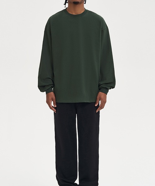 aimoha(アイモハ)の「aimoha mens HEAVY COTTON Tシャツ(Tシャツ/カットソー・メンズ・グリーン/ベージュ・MEDIUM/LARGE/X-LARGE)」の13枚目の写真