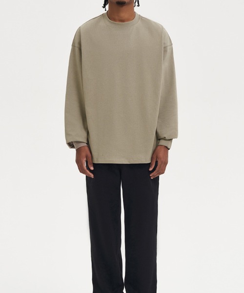 aimoha(アイモハ)の「aimoha mens HEAVY COTTON Tシャツ(Tシャツ/カットソー・メンズ・グリーン/ベージュ・MEDIUM/LARGE/X-LARGE)」の10枚目の写真