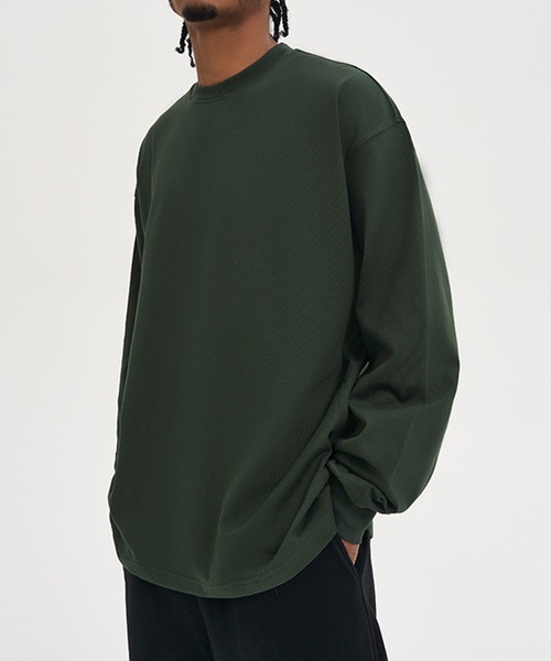 aimoha(アイモハ)の「aimoha mens HEAVY COTTON Tシャツ(Tシャツ/カットソー・メンズ・グリーン/ベージュ・MEDIUM/LARGE/X-LARGE)」の11枚目の写真