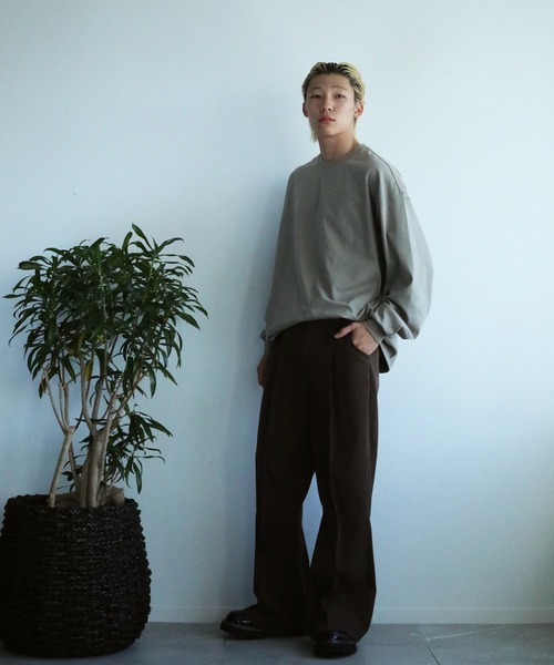 aimoha(アイモハ)の「aimoha mens HEAVY COTTON Tシャツ(Tシャツ/カットソー・メンズ・グリーン/ベージュ・MEDIUM/LARGE/X-LARGE)」の14枚目の写真