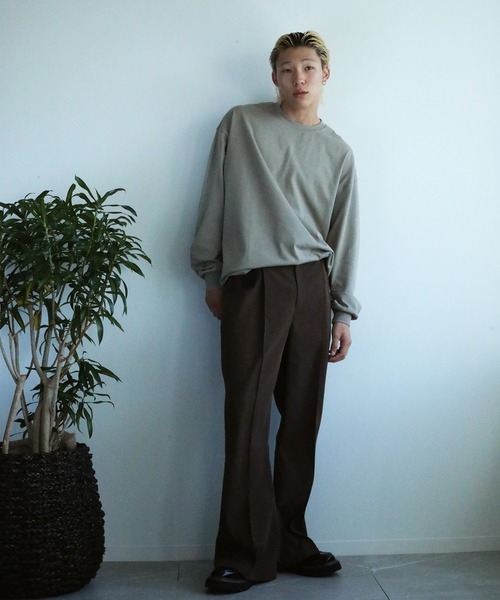 aimoha(アイモハ)の「aimoha mens HEAVY COTTON Tシャツ(Tシャツ/カットソー・メンズ・グリーン/ベージュ・MEDIUM/LARGE/X-LARGE)」の15枚目の写真