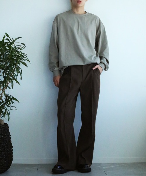aimoha(アイモハ)の「aimoha mens HEAVY COTTON Tシャツ(Tシャツ/カットソー・メンズ・グリーン/ベージュ・MEDIUM/LARGE/X-LARGE)」の16枚目の写真