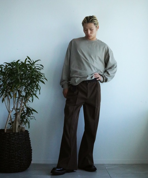 aimoha(アイモハ)の「aimoha mens HEAVY COTTON Tシャツ(Tシャツ/カットソー・メンズ・グリーン/ベージュ・MEDIUM/LARGE/X-LARGE)」の17枚目の写真
