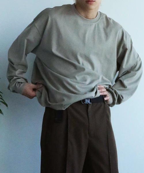 aimoha(アイモハ)の「aimoha mens HEAVY COTTON Tシャツ(Tシャツ/カットソー・メンズ・グリーン/ベージュ・MEDIUM/LARGE/X-LARGE)」の18枚目の写真