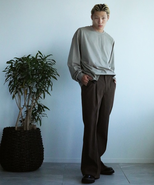 aimoha(アイモハ)の「aimoha mens HEAVY COTTON Tシャツ(Tシャツ/カットソー・メンズ・グリーン/ベージュ・MEDIUM/LARGE/X-LARGE)」の19枚目の写真