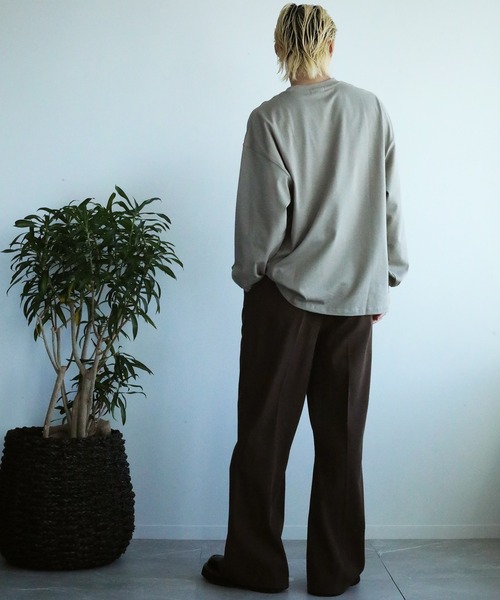 aimoha(アイモハ)の「aimoha mens HEAVY COTTON Tシャツ(Tシャツ/カットソー・メンズ・グリーン/ベージュ・MEDIUM/LARGE/X-LARGE)」の22枚目の写真