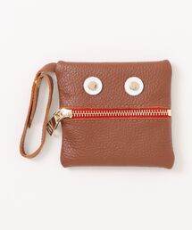 RIPANI（リパーニ）の「【RIPANI】レザーチャームポーチ(Q37900)（ポーチ）」