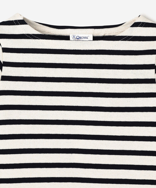 ORCIVAL(オーシバル)の「ORCIVAL | キッズ コットンロードフレンチバスクシャツ(Tシャツ/カットソー・キッズ・ブラウン系その他/グリーン系その他/オレンジ系その他/ブルー系その他/ホワイト系その他5・95/105/125/115/135)」の8枚目の写真