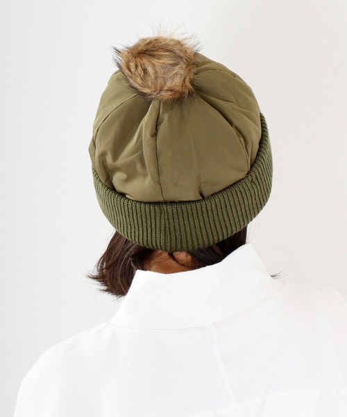 PAGE ONE 中綿ニット帽（ニットキャップ/ビーニー）｜FUNALIVE（ファン