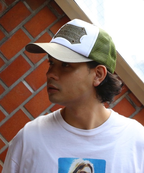 ８(eight)（エイト）の「プレートメッシュキャップ（キャップ・メンズ・ブラック×ホワイト/ブラウン系その他/オリーブ系/ブラック×ブラック・FREE）」の19枚目の写真