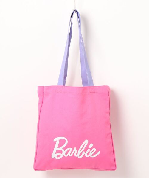 Barbie(バービー)の「【Barbie】バービー マチ付きロゴトートバッグ(トートバッグ・レディース・ピンク・FREE)」の4枚目の写真