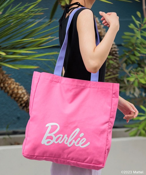 Barbie(バービー)の「【Barbie】バービー マチ付きロゴトートバッグ(トートバッグ・レディース・ピンク・FREE)」の8枚目の写真