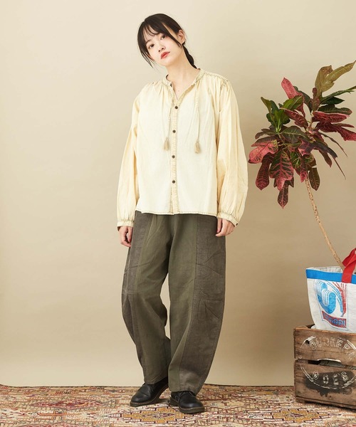 CUBE SUGAR（キューブシュガー）の「インドコットンアシッドウォッシュ  