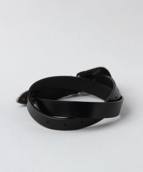 JEANASIS（ジーナシス）の「ウエスタンバックルベルト/973450（ベルト・レディース・ブラック/ダークブラウン・FREE）」の3枚目の写真