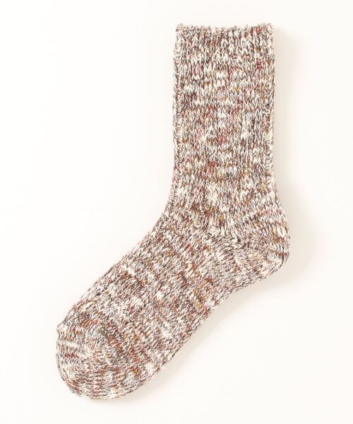 チャイハネ（チャイハネ）の「【チャイハネ】FEEL GOOD SOCKS イーヴィルソックス24cm（ソックス/靴下・レディース・マスタード/パープル/ブラウン/グリーン/ホワイト・FREE）」の3枚目の写真