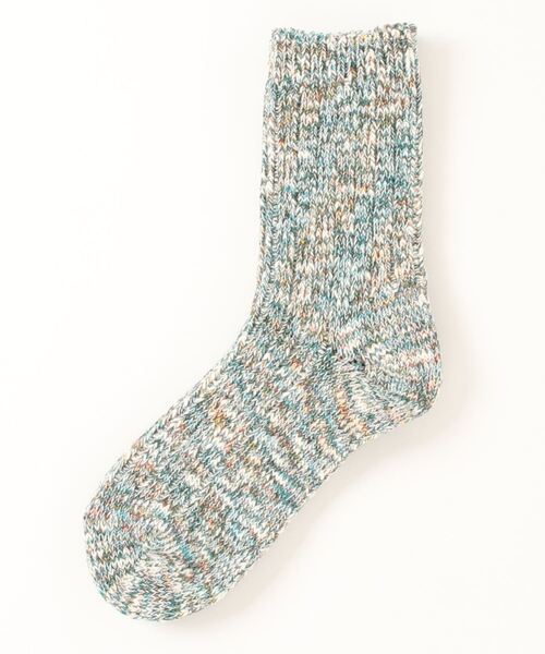 チャイハネ（チャイハネ）の「【チャイハネ】FEEL GOOD SOCKS イーヴィルソックス24cm（ソックス/靴下・レディース・マスタード/パープル/ブラウン/グリーン/ホワイト・FREE）」の4枚目の写真