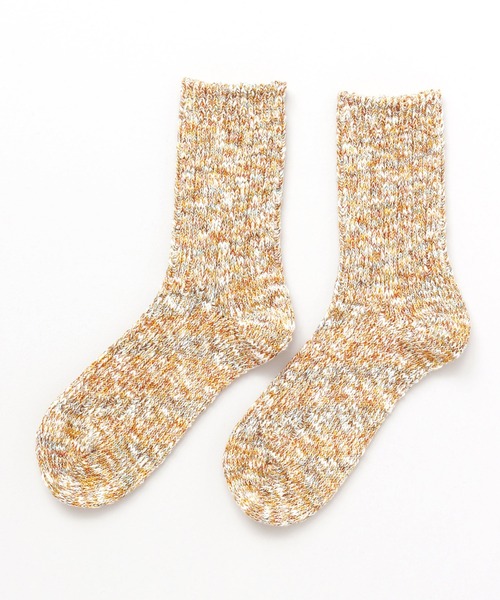 チャイハネ（チャイハネ）の「【チャイハネ】FEEL GOOD SOCKS イーヴィルソックス24cm（ソックス/靴下・レディース・マスタード/パープル/ブラウン/グリーン/ホワイト・FREE）」の6枚目の写真