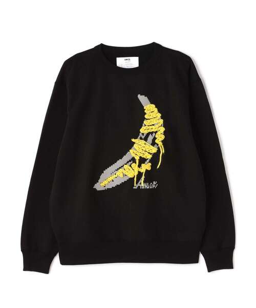 amok(アモク)の「amok /アモク/別注バナナ スウェット(スウェット・メンズ・ブラック・S/M/L)」の8枚目の写真