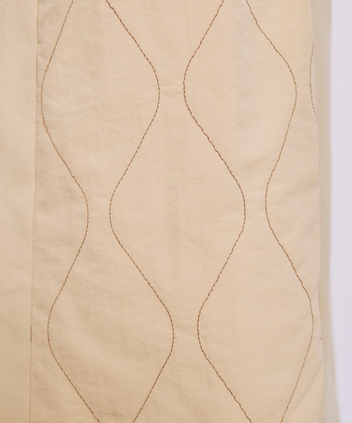 INTER FACTORY（インターファクトリー）の「とまん - キルティングトレンチコート（トレンチコート・メンズ・ベージュ・FREE）」の15枚目の写真