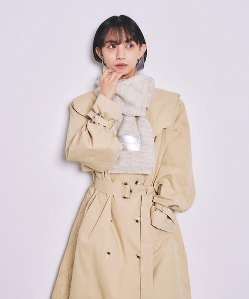 INTER FACTORY（インターファクトリー）の「とまん - キルティングトレンチコート（トレンチコート・メンズ・ベージュ・FREE）」の17枚目の写真