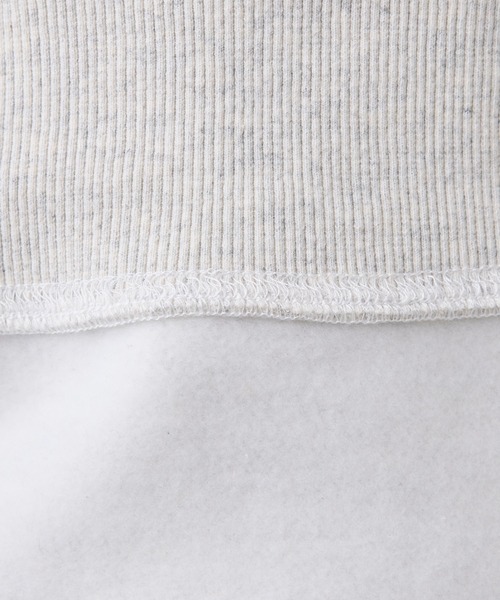 PUAL CE CIN（ピュアルセシン）の「フォトプリント両面起毛スウェット（スウェット・レディース・オートミール/グレー・FREE）」の7枚目の写真