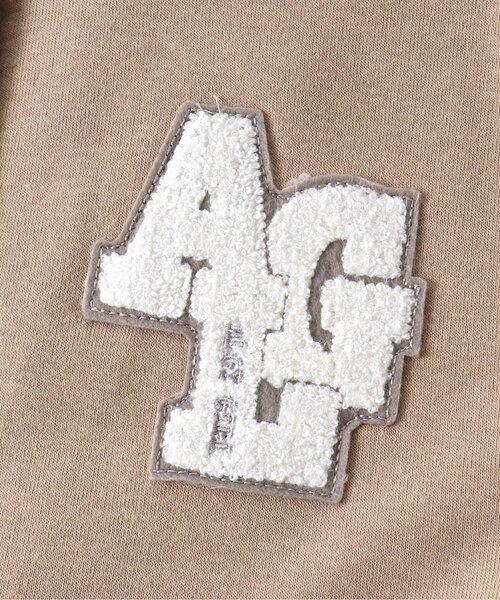 algy（アルジー）の「ボアスリーブ裏起毛スタジャン（スタジャン・キッズ・ベージュ/ピンク/サックスブルー・XX-SMALL/X-SMALL/MEDIUM/SMALL）」の18枚目の写真