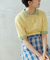 ファンシーヤーン ポロシャツ