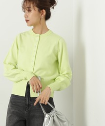 N.(N. Natural Beauty Basic) | ◆パールボタンフロントスリットニットカーディガン(カーディガン/ボレロ)