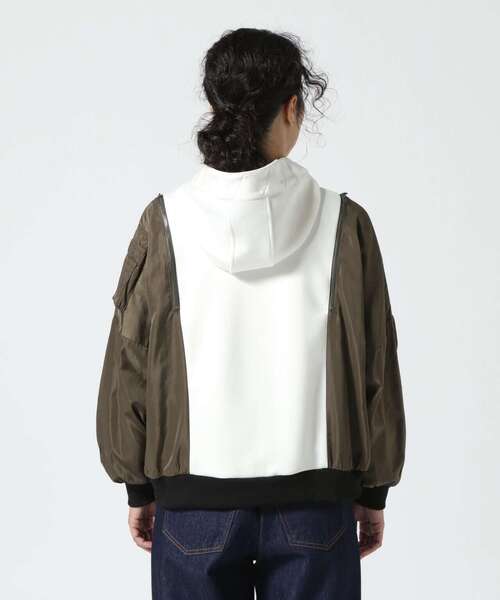 Risley（リズレー）の「Risley(リズレー) 別注MA-1コンビパーカー