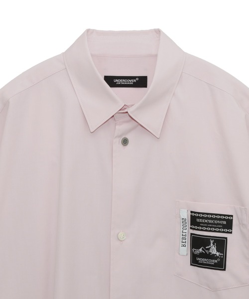 UNDERCOVER（アンダーカバー）の「UC1D4404（シャツ/ブラウス・メンズ・ピンク/ホワイト/ブラック/グレイッシュベージュ/ネイビー・3/4/2）」の12枚目の写真