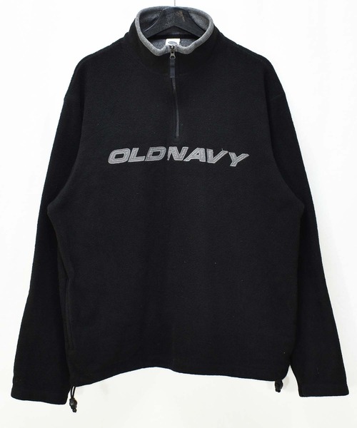 OLD NAVY(オールドネイビー)の「【ヴィンテージ古着】90's OLD NAVY / オールドネイビー ハーフジップ フリースプルオーバー(その他アウター・メンズ・ブラック・X-LARGE)」の3枚目の写真