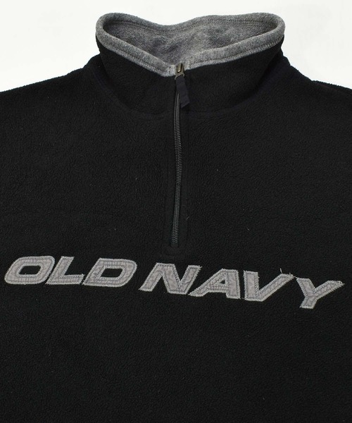 OLD NAVY(オールドネイビー)の「【ヴィンテージ古着】90's OLD NAVY / オールドネイビー ハーフジップ フリースプルオーバー(その他アウター・メンズ・ブラック・X-LARGE)」の6枚目の写真