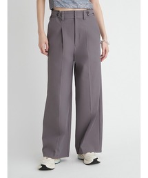 emmi | 【emmi atelier】アジャストウエストセミワイドスラックス(スラックス)
