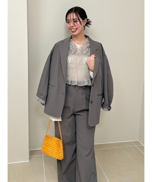 グレー オーバージャケット ポワ　pois 楽天市場】クレイスミス ボアフリースジャケット BIG LOTS 防風仕様