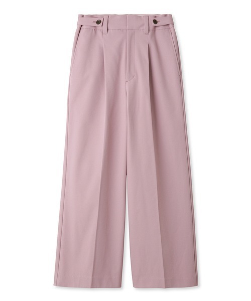 emmi（エミ）の「【emmi atelier】アジャストウエストセミワイドスラックス（スラックス・レディース・ピンク/ブラック/グレー・0/1）」の12枚目の写真