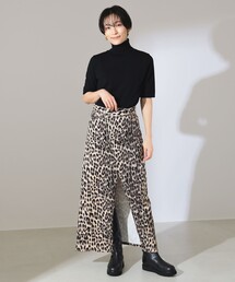 BAUM UND PFERDGARTEN レオパードスカート　アンレクレ BAUM UND PFERDGARTEN レオパードスカート アンレクレ（BAUM UND