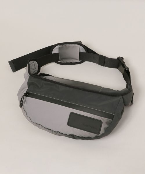 JEANASIS（ジーナシス）の「リフレクタージェットウエストBAG/996679（ボディバッグ/ウエストポーチ・レディース・グレー系その他/ホワイト系その他・FREE）」の14枚目の写真