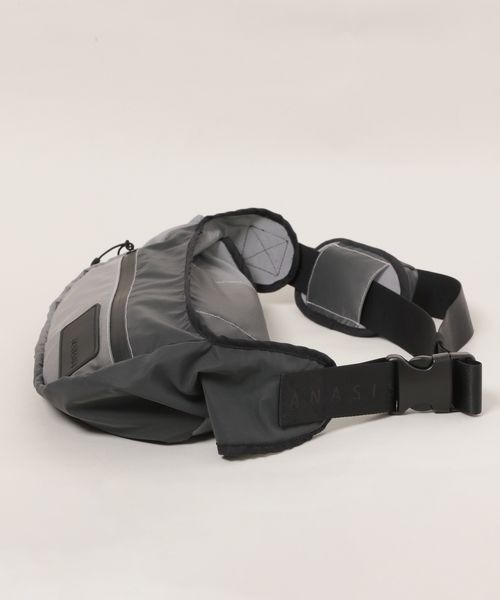 JEANASIS（ジーナシス）の「リフレクタージェットウエストBAG/996679（ボディバッグ/ウエストポーチ・レディース・グレー系その他/ホワイト系その他・FREE）」の17枚目の写真