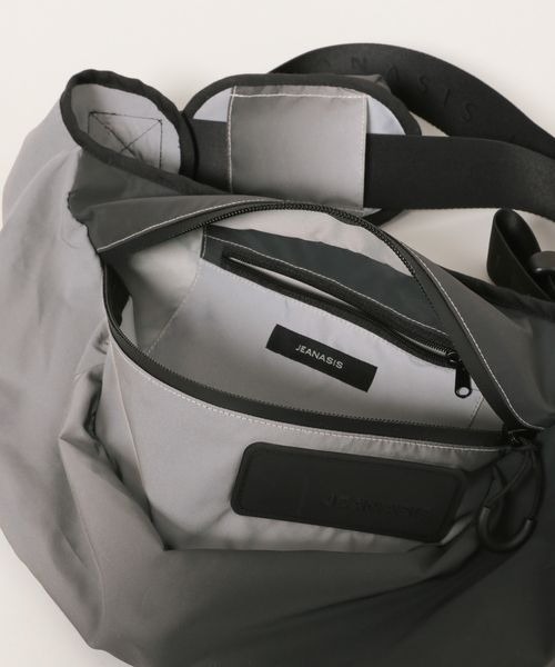 JEANASIS（ジーナシス）の「リフレクタージェットウエストBAG/996679（ボディバッグ/ウエストポーチ・レディース・グレー系その他/ホワイト系その他・FREE）」の7枚目の写真