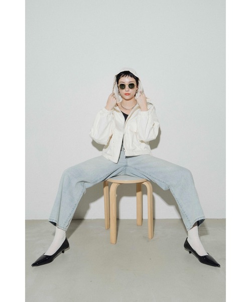 ナイロンフーディーブルゾン（ナイロンジャケット）｜HANNE（アン）の