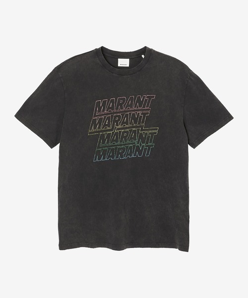 ISABEL MARANT（イザベルマラン）の「ロゴTシャツ（Tシャツ/カットソー・メンズ・イエロー系/スミクロ・XL/L/S/M）」の2枚目の写真