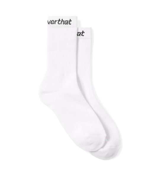 thisisneverthat（ディスイズネバーザット）の「SP-Logo Socks 3Pack（ソックス/靴下・メンズ・ブラック/グリーン/ホワイト・M/L）」の4枚目の写真